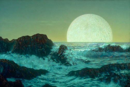 Arkaik Okyanus, Ay ve Güçlü Gel Git Dalgaları: : 4 milyar yıl önce oluşmaya başlamış okyanuslar 20bin km uzaklıktaki bir yörüngede devinen Ay’ın yarattığı güçlü gel git dalgalarına maruz kalmakta ve oluşan su birikintilerinde hayat molekülleri zincirler kurduktan sonra tekrar gel git dalgalarına maruz kalarak büyük su kitlelerinde parçalanıyor..