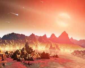 Ekstra terrestial bir ilk çorbadan görüntü (NASA-JPL-Caltech)